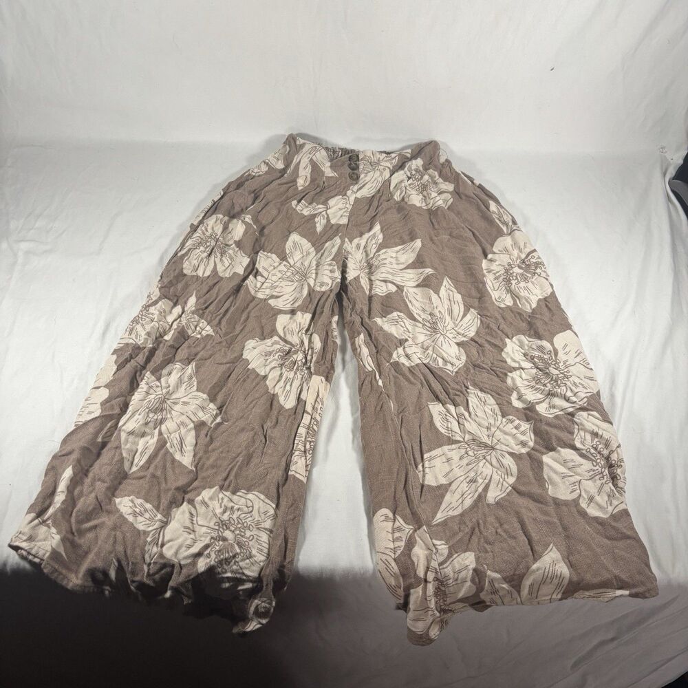 Sienna Sky Floral Wide Leg Pants Womens M